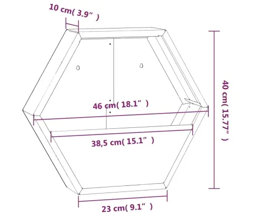 Sienas Puķu Kastes, 2 Gb., Rūsgans Kortena Tērauds, 46X10X40 Cm Vidaxl