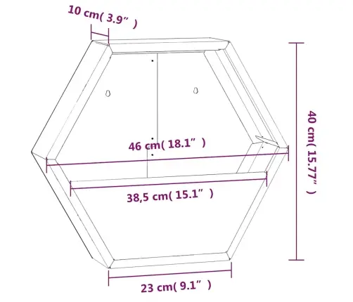 Sienas Puķu Kastes, 2 Gb., Rūsgans Kortena Tērauds, 46X10X40 Cm Vidaxl