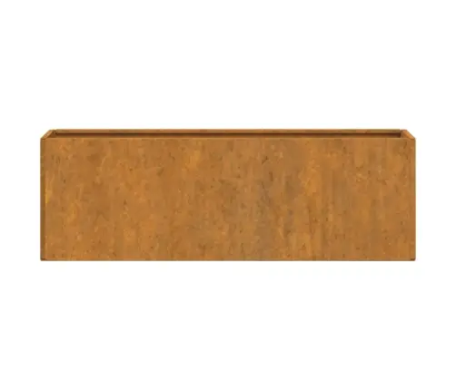 Sienas Puķu Kastes, 2 Gb., Rūsgans Kortena Tērauds, 53X10X17 Cm Vidaxl