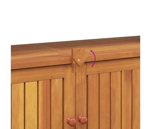 Konsolinis Sodo Staliukas, 110X35X75cm Akacijos Masyvas