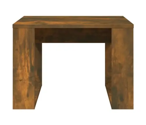 Šoninis Staliukas, Dūminio Ąžuolo, 50X50X35cm Mediena