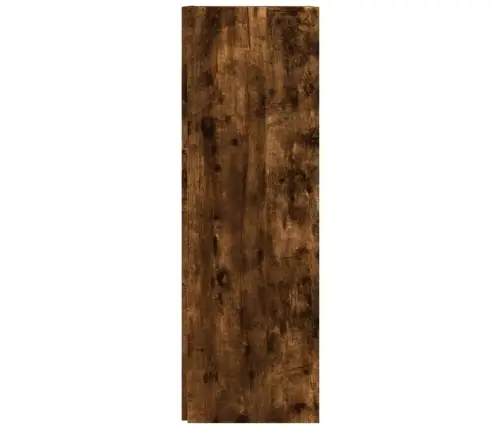 Stūra Plaukts, Ozola Krāsa, 33X33X100 Cm, Inženierijas Koks Vidaxl