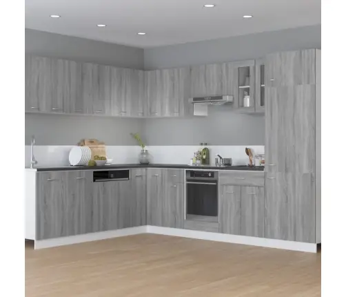 Orkaitės Spintelė,  “Riga",  Pilka Ąžuolo,  60X46X81, 5Cm