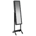 Laisvai Pastatomas Veidrodis Su Led, Juodas, 34X37X146Cm