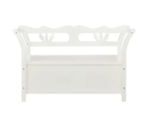 Sols, 107X45X75,5 Cm, Balts, Egles Masīvkoks Vidaxl