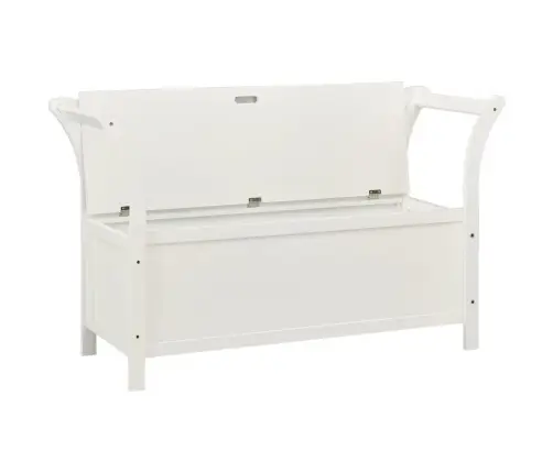 Sols, 107X45X75,5 Cm, Balts, Egles Masīvkoks Vidaxl