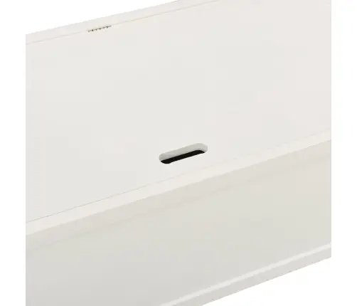 Sols, 107X45X75,5 Cm, Balts, Egles Masīvkoks Vidaxl