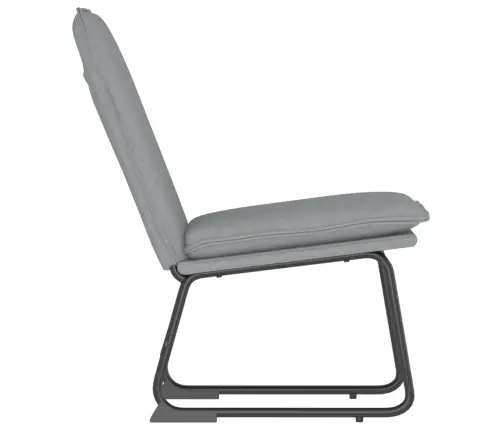 Atpūtas Krēsls, Gaiši Pelēks, 52X75X76 Cm, Audums Vidaxl