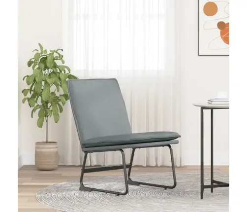 Atpūtas Krēsls, Gaiši Pelēks, 52X75X76 Cm, Audums Vidaxl