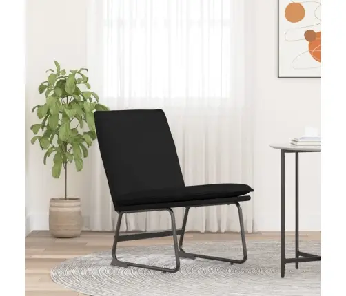 Atpūtas Krēsls, Melns, 52X75X76 Cm, Audums Vidaxl