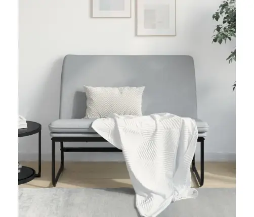 Sols, Gaiši Pelēks, 100X75X76 Cm, Audums Vidaxl