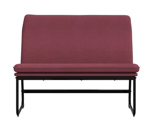 Suoliukas, Raudonojo Vyno Spalvos, 100X75X76cm Audinys