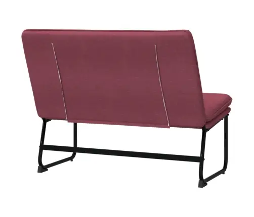 Suoliukas, Raudonojo Vyno Spalvos, 100X75X76cm Audinys