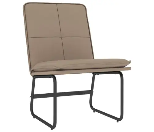 Atpūtas Krēsls, Kapučīno Krāsa, 54X75X76 Cm, Mākslīgā Āda Vidaxl