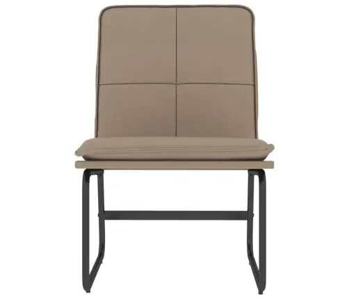 Atpūtas Krēsls, Kapučīno Krāsa, 54X75X76 Cm, Mākslīgā Āda Vidaxl