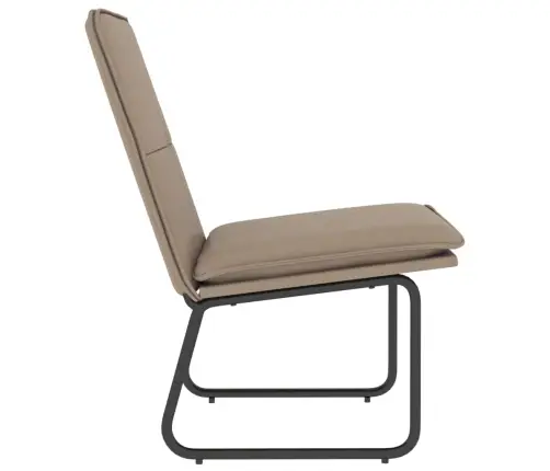 Atpūtas Krēsls, Kapučīno Krāsa, 54X75X76 Cm, Mākslīgā Āda Vidaxl