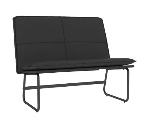 Sols, Melns, 100X75X76 Cm, Mākslīgā Āda Vidaxl