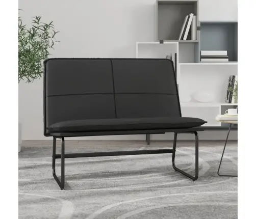 Sols, Melns, 100X75X76 Cm, Mākslīgā Āda Vidaxl