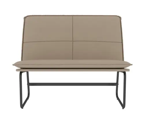 Sols, Kapučīno Krāsa, 100X75X76 Cm, Mākslīgā Āda Vidaxl