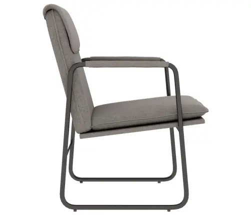 Atpūtas Krēsls, 55X64X80 Cm, Pelēkbrūns Audums Vidaxl