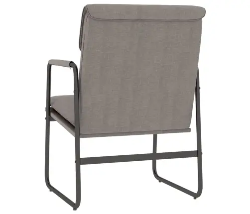 Atpūtas Krēsls, 55X64X80 Cm, Pelēkbrūns Audums Vidaxl