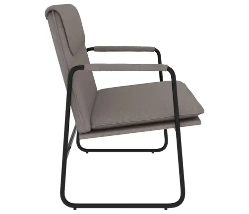 Sols, 100X64X80 Cm, Pelēkbrūns Audums Vidaxl