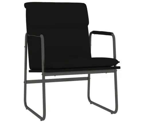 Puhketool, Must, 55 X 64 X 80 cm Kunstnahk