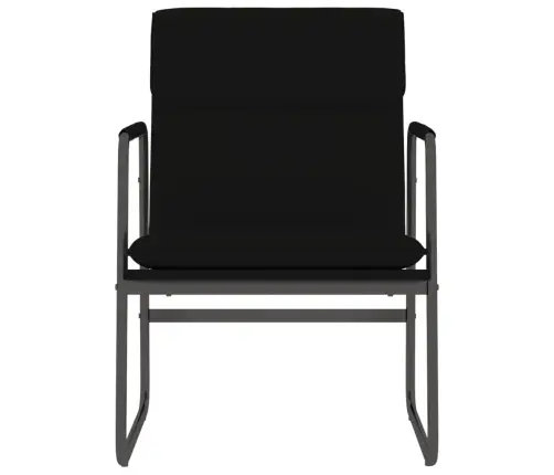 Puhketool, Must, 55 X 64 X 80 cm Kunstnahk