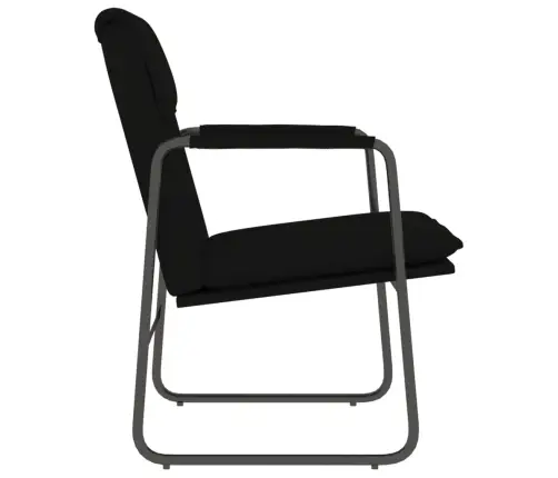 Puhketool, Must, 55 X 64 X 80 cm Kunstnahk