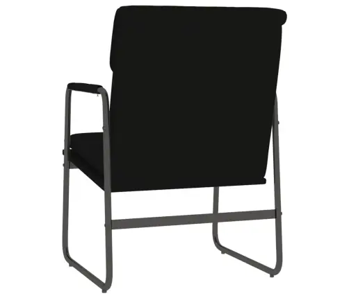 Puhketool, Must, 55 X 64 X 80 cm Kunstnahk