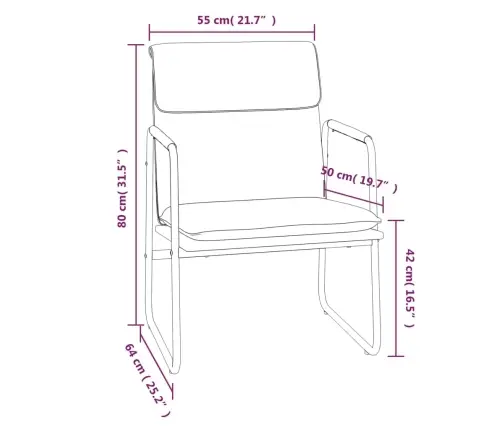 Puhketool, Must, 55 X 64 X 80 cm Kunstnahk