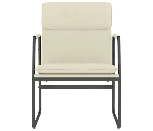 Atpūtas Krēsls, Krēmkrāsas, 55X64X80 Cm, Mākslīgā Āda Vidaxl