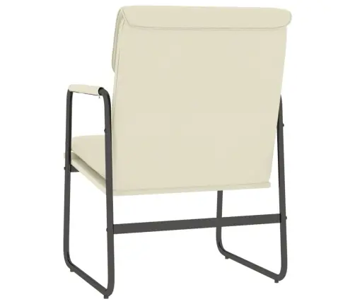 Atpūtas Krēsls, Krēmkrāsas, 55X64X80 Cm, Mākslīgā Āda Vidaxl