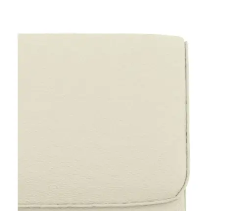 Atpūtas Krēsls, Krēmkrāsas, 55X64X80 Cm, Mākslīgā Āda Vidaxl