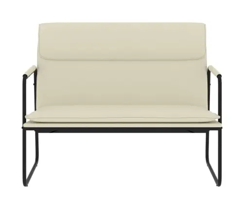 Sols, Krēmkrāsas, 100X64X80 Cm, Mākslīgā Āda Vidaxl