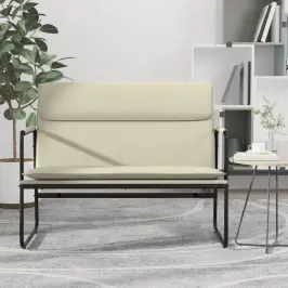 Sols, Krēmkrāsas, 100X64X80 Cm, Mākslīgā Āda Vidaxl