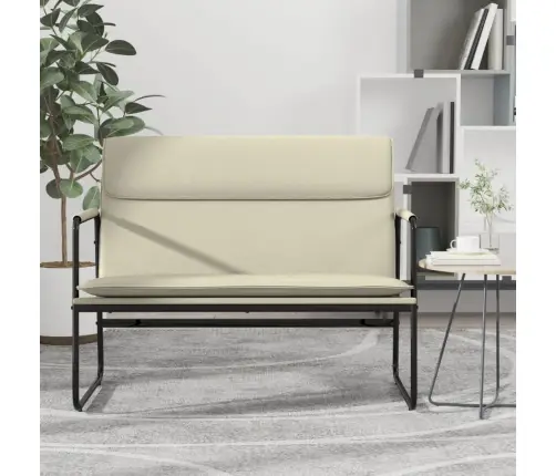 Sols, Krēmkrāsas, 100X64X80 Cm, Mākslīgā Āda Vidaxl