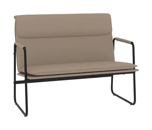 Sols, Kapučīno Krāsa, 100X64X80 Cm, Mākslīgā Āda Vidaxl