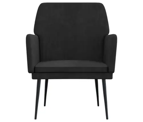 Tugitool, Must, 62 X 79 X 79 cm Samet