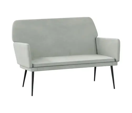 Sols, Gaiši Pelēks, 108X79X79 Cm, Samts Vidaxl