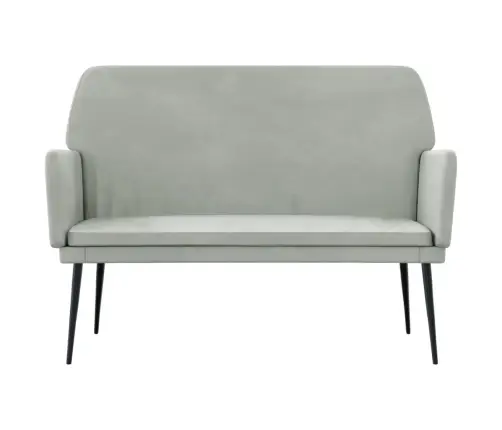 Sols, Gaiši Pelēks, 108X79X79 Cm, Samts Vidaxl