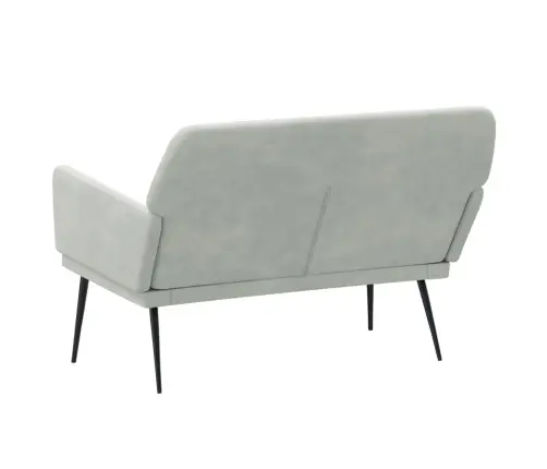 Sols, Gaiši Pelēks, 108X79X79 Cm, Samts Vidaxl