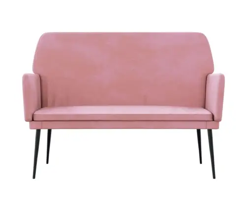 Sols, 108X79X79 Cm, Rozā Samts Vidaxl