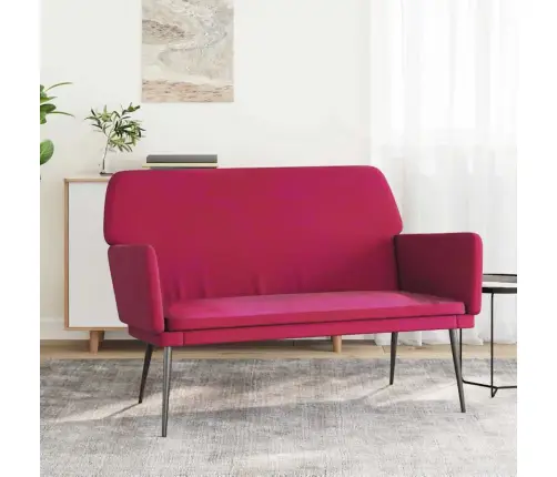 Sols, 108X79X79 Cm, Vīnsarkans Samts Vidaxl