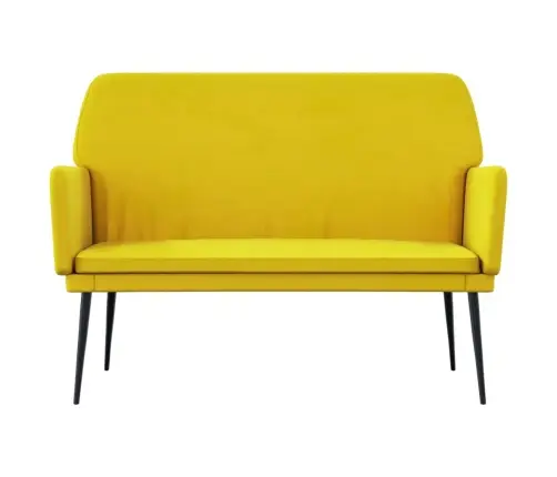 Sols, 108X79X79 Cm, Dzeltens Samts Vidaxl