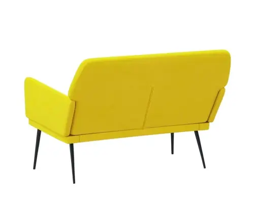 Sols, 108X79X79 Cm, Dzeltens Samts Vidaxl