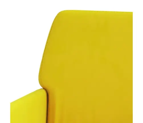 Sols, 108X79X79 Cm, Dzeltens Samts Vidaxl