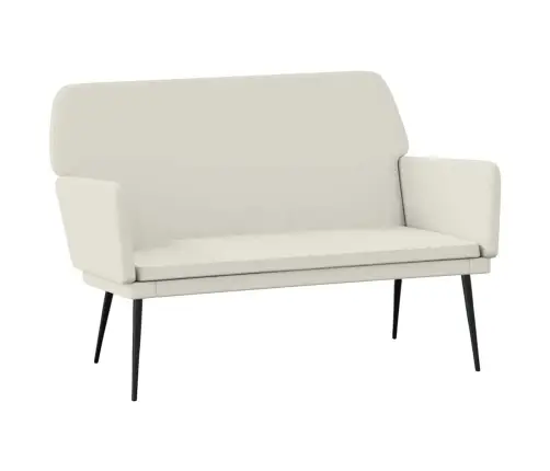 Sols, 108X79X79 Cm, Krēmkrāsas Samts Vidaxl