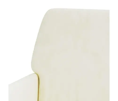 Sols, 108X79X79 Cm, Krēmkrāsas Samts Vidaxl