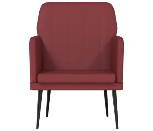 Atpūtas Krēsls, Vīnsarkans, 61X78X80 Cm, Mākslīgā Āda Vidaxl